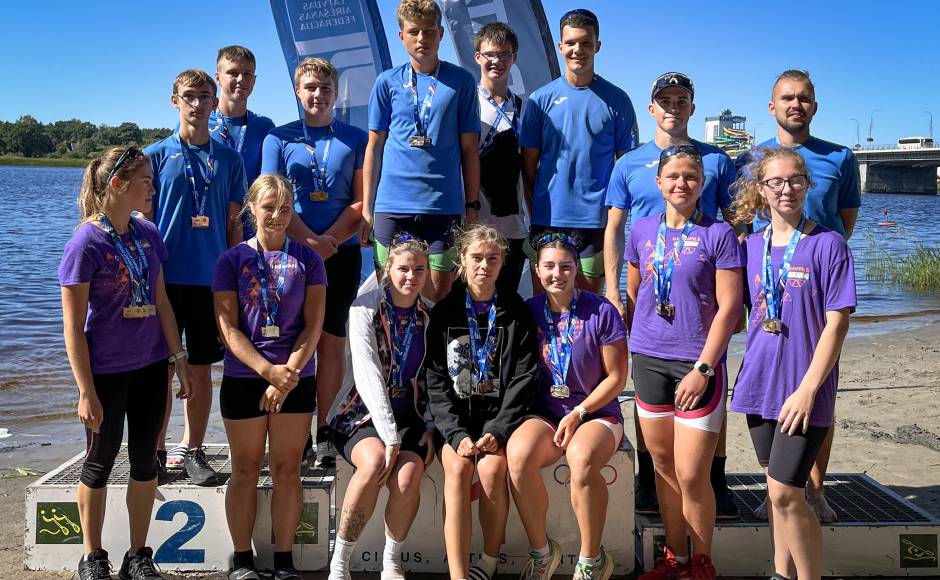 Daugavpils airētāji izcīnīja godalgas Latvijas čempionātā