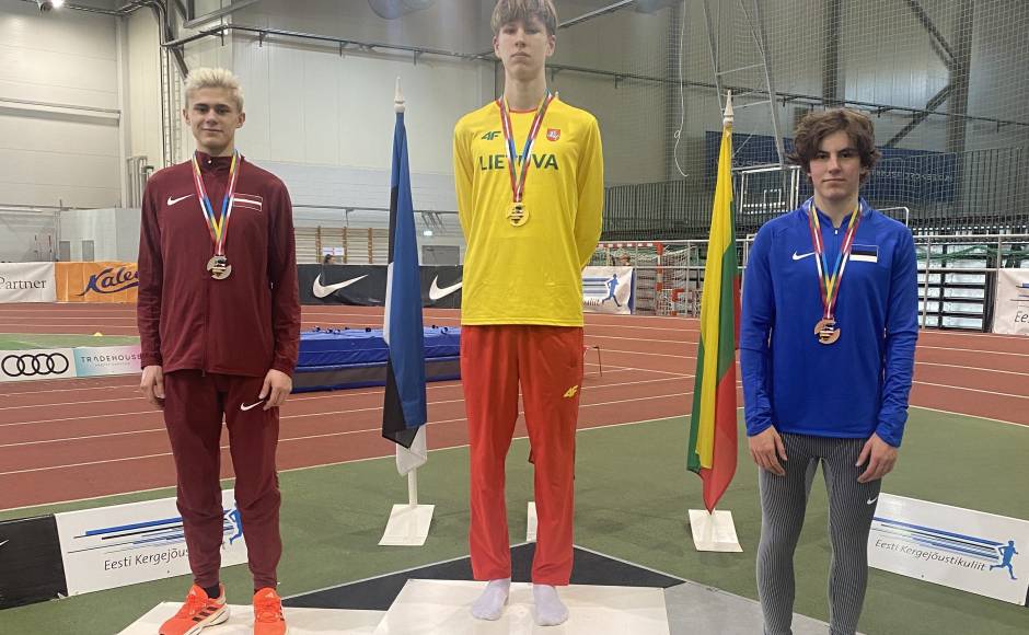 Latvijas juniori Baltijas čempionātā Igaunijā izcīnīja sudrabu