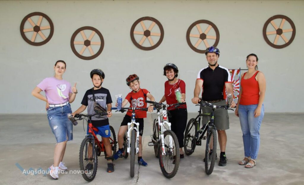 Ilūkstē notika velo-foto orientēšanās