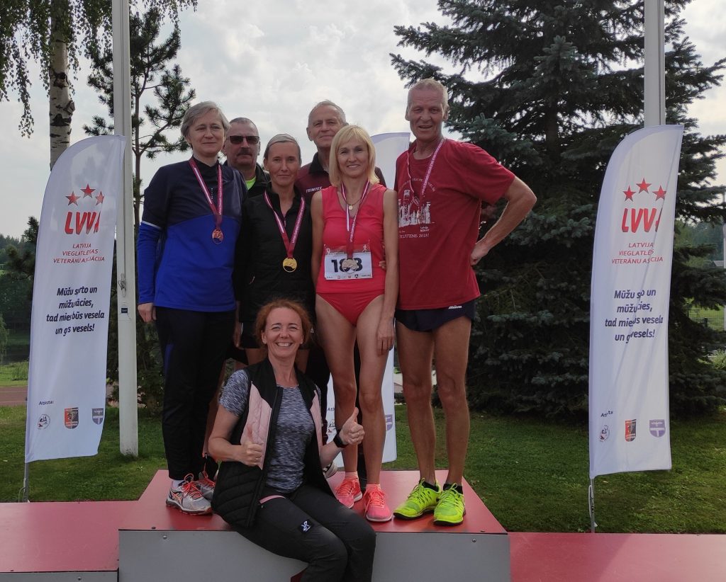 Preiļu novada vecmeistariem – medaļas  Latvijas čempionātā vieglatlētikā