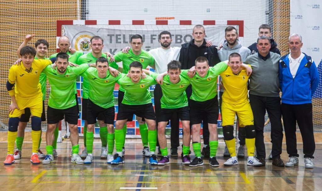 Aizvadīts Latvijas telpu futbola čempionāta 1. līgas finālturnīrs
