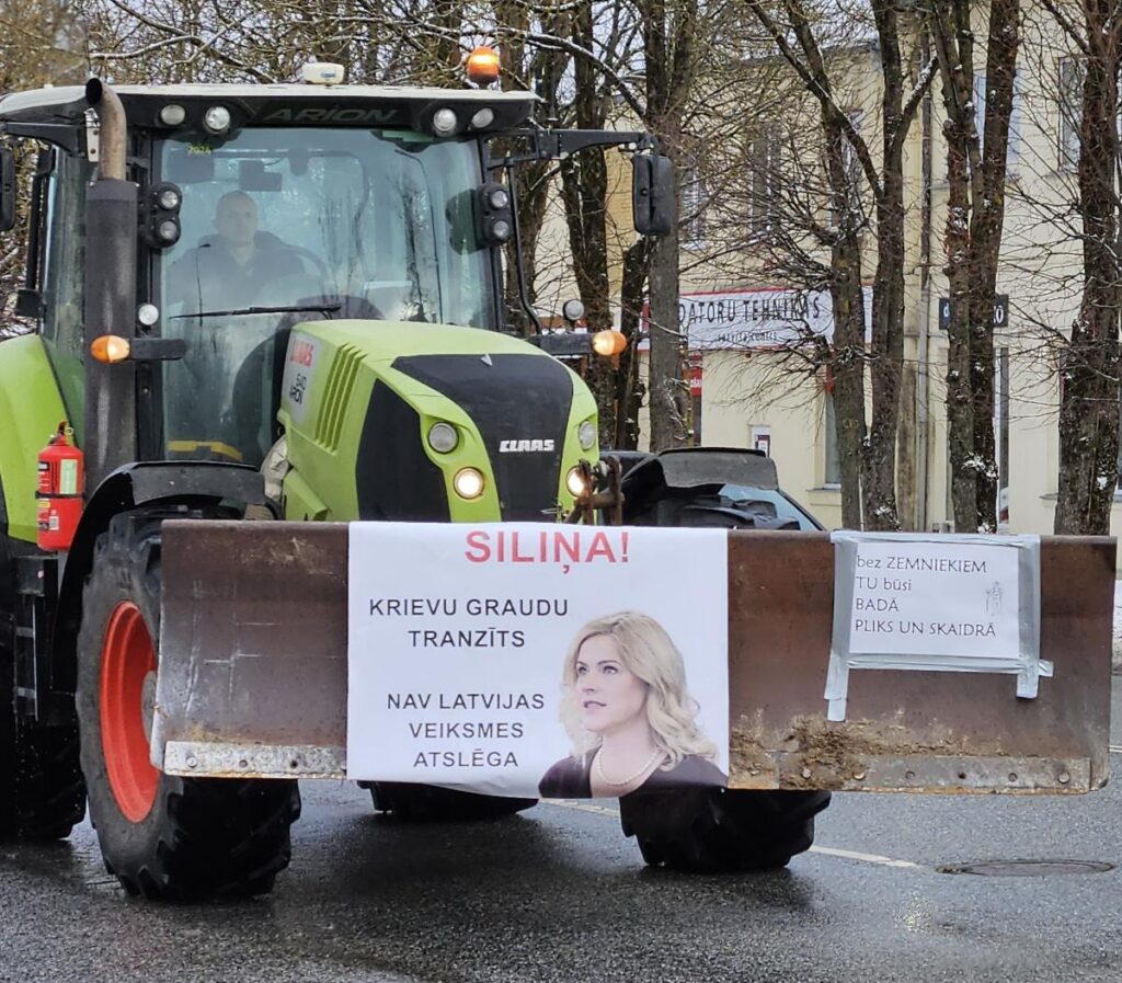 Latvijā norisinās lauksaimnieku protests – atskats uz Rēzekni un Daugavpili