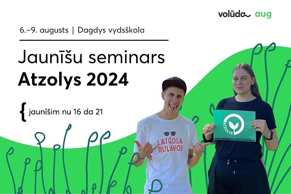 Latgaliskais seminārs jauniešiem “Atzolys” šovasar notiks Dagdā