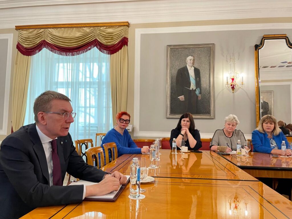 Valsts prezidents runāja par drošību, skolām, arī par Rēzekni