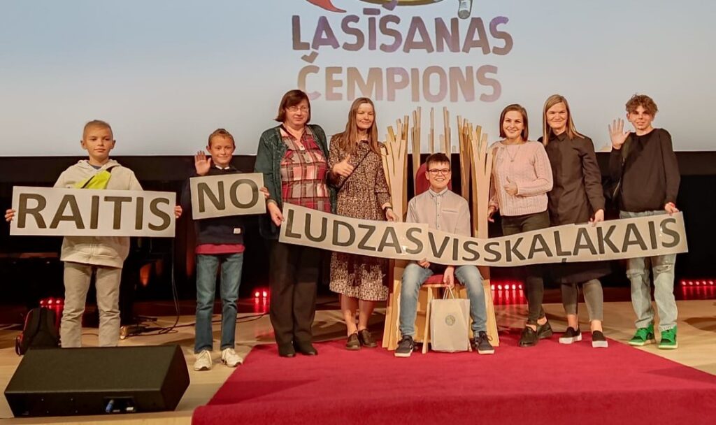 Raitis Banga – skaļākais lasītājs