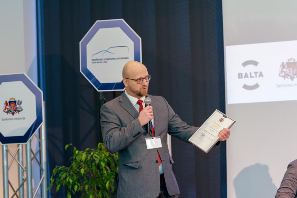 SIA “Rēzeknes satiksme” saņem atzinību konkursā “Drošākais uzņēmuma autoparks 2023” 