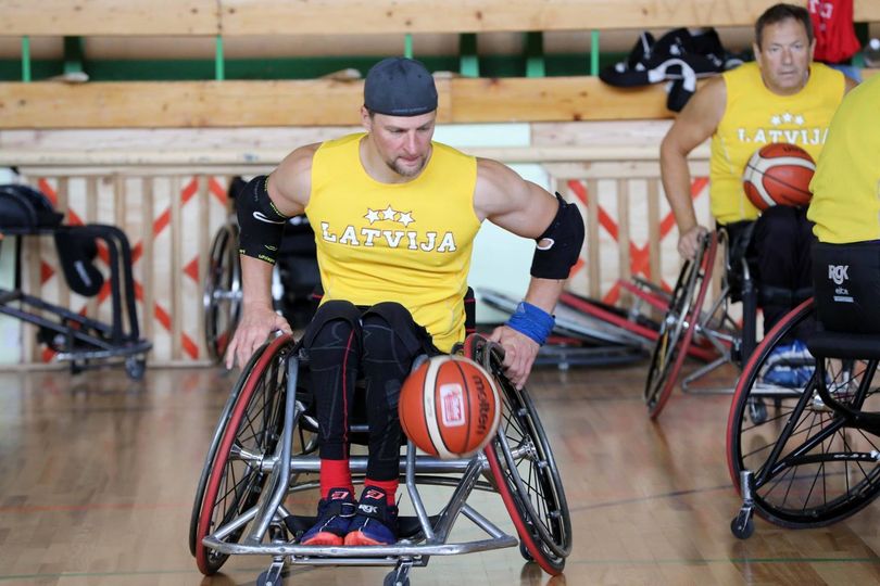Līvānietis Raimunds Beginskis – gada labākais ratiņbasketbolists