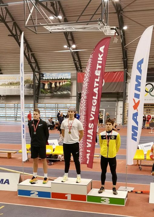 Preiļu jaunie sportisti veiksmīgi sacentās Latvijas čempionātā