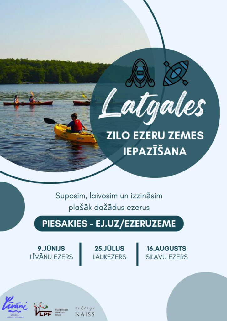 Iepazīsim zilo ezeru zemi kopā!