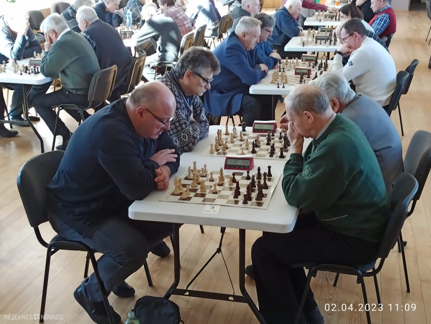 Rēzeknes novada šahisti – Latvijas senioru čempionātā