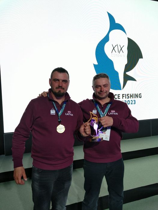 Preiļu novada zemledus makšķerniekiem – 3. vieta Pasaules čempionātā
