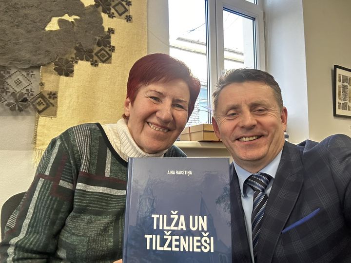 Atklāta Ainas Rakstiņas grāmata “Tilža un tilženieši”