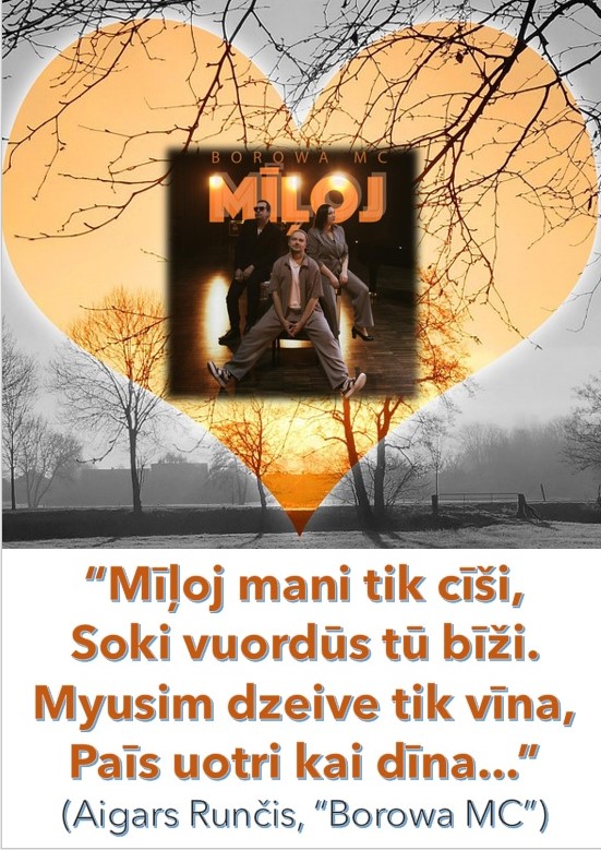 Grupa “Borowa MC” ar jaunu dziesmu ieskandina pavasari