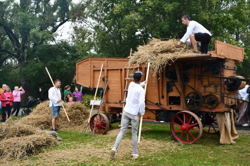 KURZEME: Padurē krāšņi aizvadīta “Jautrā mašīntalka”