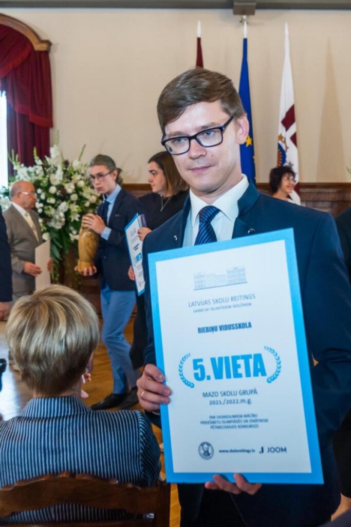 Riebiņu vidusskola – piektā labākā Latvijā