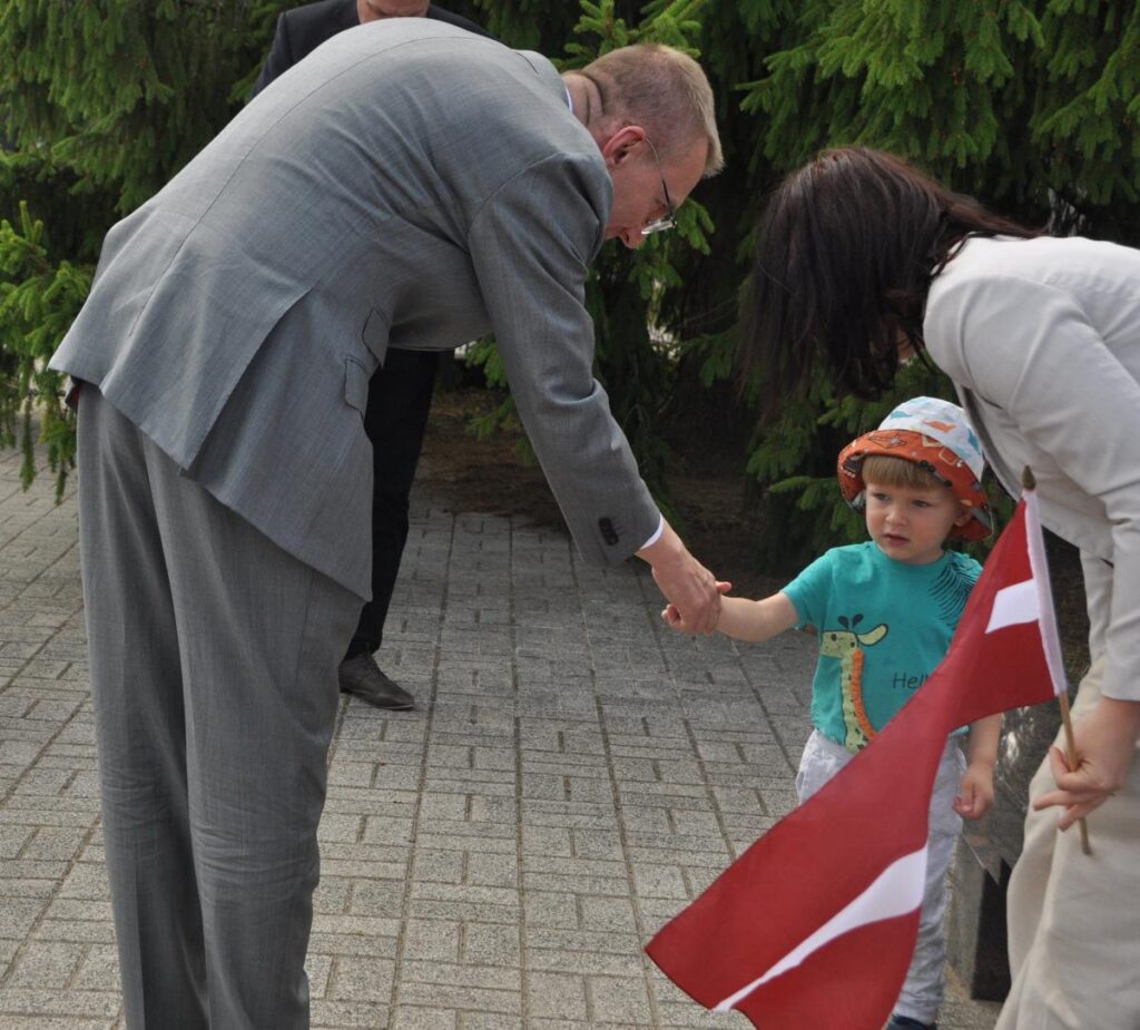 Valsts prezidentam patika Krāslavas novads un tā cilvēki