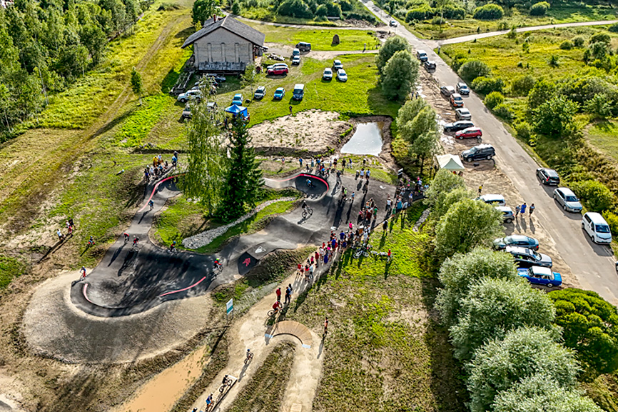 VIDZEME: Ērgļu ciemā tapusi velotrase