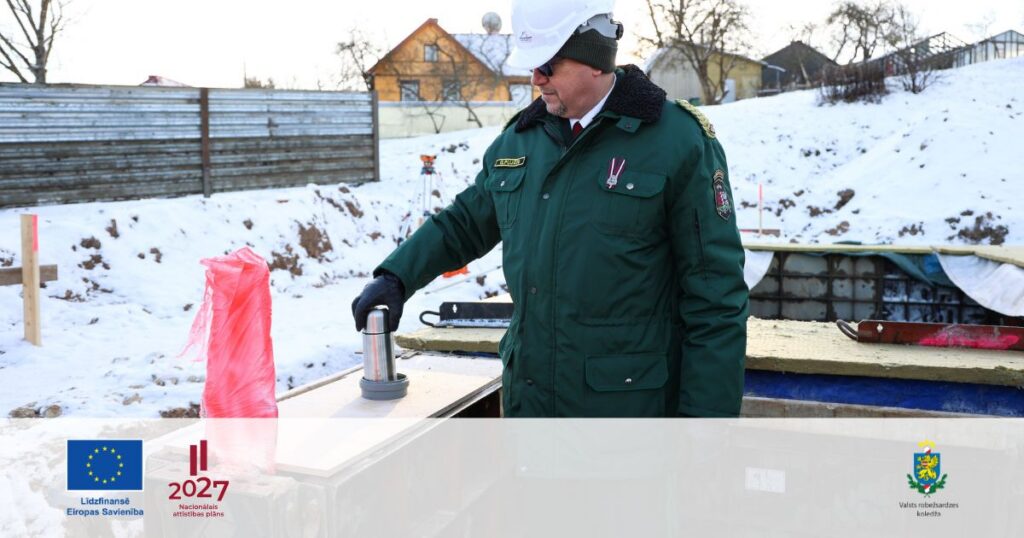 LATGALE: Iemūrēta vēstījuma kapsula Kinoloģijas centra pamatos