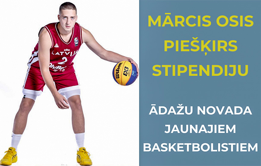 VIDZEME: Ādažu jaunajiem basketbolistiem – Mārča Oša stipendija