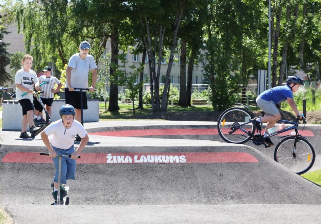 Preiļos atklāts aktīvās atpūtas “Žika laukums”