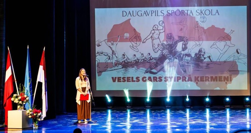 Daugavpils Sporta skolu absolvēja vairāk nekā 300 jaunie sportisti