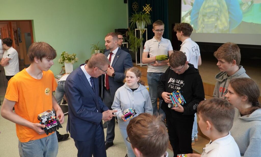 Valsts prezidents darba vizītē apmeklē Preiļu novadu