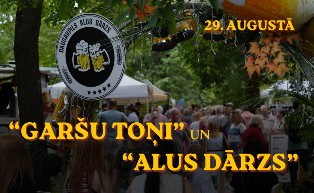 Ielu ēdiena un alus festivāls «Garšu toņi» un «Alus dārzs»