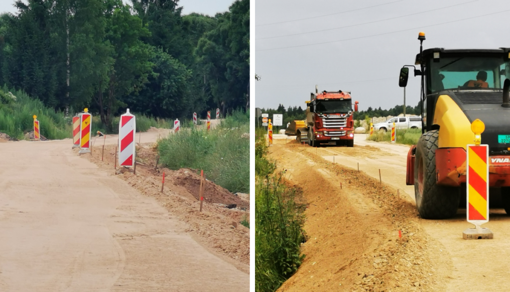 Atjauno ceļa posmu uz “Rītupes” karjeru