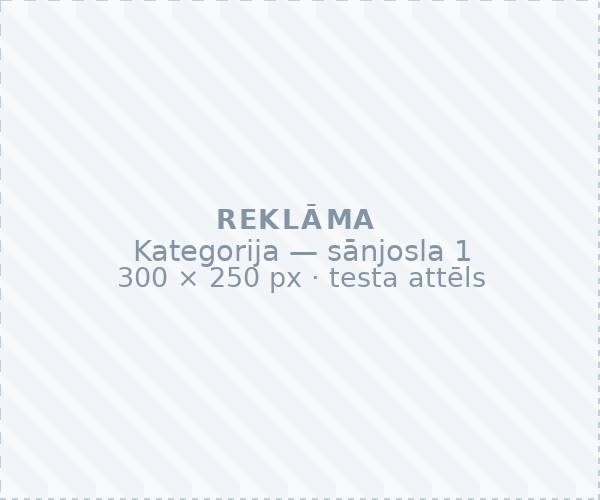 Testa baneris — Kategorija — sānjosla 1