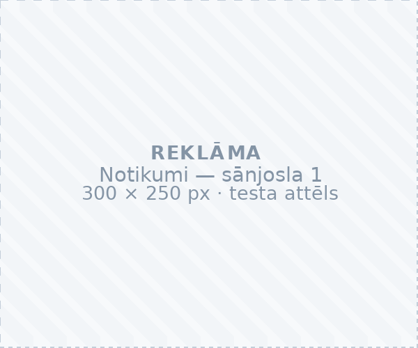 Testa baneris — Notikumi — sānjosla 1