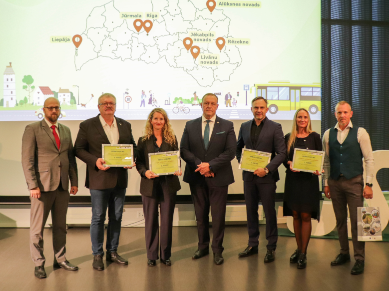 Rēzekne un Līvānu novads – laureāti ceļu satiksmes drošības konkursā